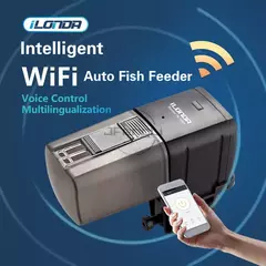 Ilona WiFi Alimentador De Peixe Dispositivo De Alimentação Automática Controle Inteligente Para Tanque De Aquário, Timing Carpa, Acessórios De Equipamento De Pesca - comprar online