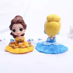 Princesa Q Posket Mermaid Action Figures, Tinker Bell, Cinderela, Bonecas Modelo de PVC, Decoração de Aniversário Infantil, 14 Estilos - Wolf Magazine