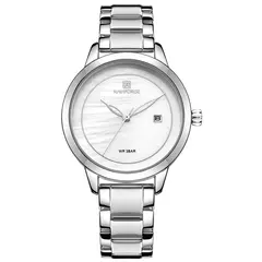 NAVIFORCE-Relógio de pulso quartzo impermeável feminino, senhoras relógios, Top Brand, luxo, moda na internet
