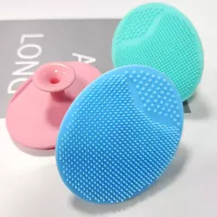 Baby Silicone Bath Brush Cradle Cap Scrubbers Esfoliante e Massaging Brush Scalp Care Scrubber para cuidados com o cabelo e com o corpo na internet