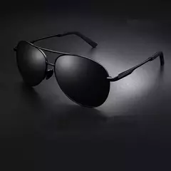Óculos polarizados para aviação com armação Metail para homens, óculos de sol com mudança de cor, masculino Day Night Vision Driving - loja online