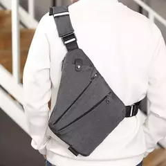 Multifunction peito sacos anti roubo único crossobdy sacos para homens à prova dwaterproof água masculino corpo cruz saco do mensageiro fanny pacote sac - loja online