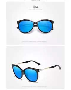 KINGSEVEN Óculos polarizados femininos, lente gradiente, óculos de sol de luxo, marca 2022 - loja online