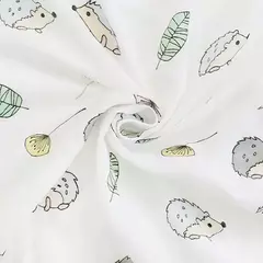 Recém-nascido Bambu Algodão Musselina Cobertor Set, infantil Recebendo Cama, Carrinho Capa, Swaddle, Leopardo