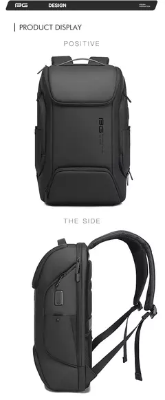 BANGE New Arrival Laptop Mochilas Multifuncional com Impermeável Grande Capacidade Trabalho Diário Mochila de Negócios Back Pack Mochila - comprar online
