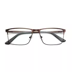 ZENOTTIC 2024 Liga dos homens Titanium Ótico Eyeglass Frame Moda Homens Quadrados Óculos Ultra Light Metal Clássico Sobre o balcão Óculos BT2108