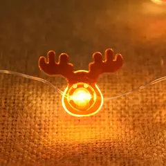 2m 20led papai noel floco de neve led luz corda decoração de natal para casa ornamento da árvore de natal 2024 navidad crianças presente ano novo - loja online