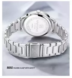 Imagem do NAVIFORCE-Relógio de pulso quartzo impermeável feminino, senhoras relógios, Top Brand, luxo, moda