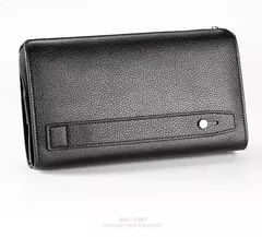 Baellery homens bolsa de embreagem grande capacidade carteiras de bolso do telefone celular passcard bolso de alta qualidade multifuncional carteira para homem na internet