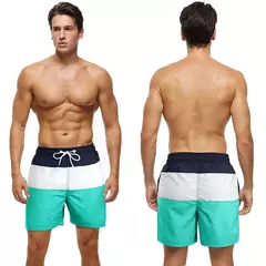 ESCATCH-Shorts de banho de secagem rápida masculina, forro de malha respirável, surfe, ginásio esportivo, maiô de praia, moda, novo, verão - Wolf Magazine
