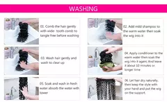 Onda de água Lace Frontal Peruca, Pre-Arrancado Cabelo Humano, Encaracolado Lace Encerramento Perucas, 13x4, 4x4, 30 em na internet