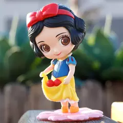 Novo 9cm q posket sweetiny cinderela alice tinker bell pvc anime bonito bonecas modelo colecionável brinquedo aniversário presente de natal na internet