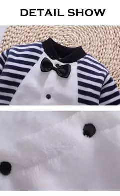 Macacão de flanela macia para bebê recém-nascido, jaqueta infantil para meninas e meninos, macacão de bebê, roupas de primavera e inverno, 0-18 meses