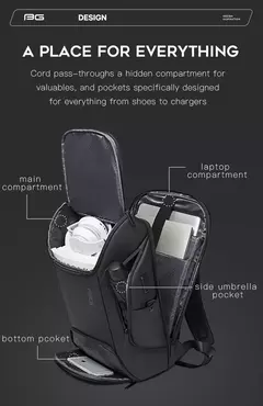 BANGE New Arrival Laptop Mochilas Multifuncional com Impermeável Grande Capacidade Trabalho Diário Mochila de Negócios Back Pack Mochila na internet
