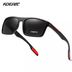 Óculos de sol ultra leves Kdeam retangulares para homens e mulheres, TAC polarizado, lente espessura, óculos de sol para condução, esportes, Cat.3, TR90, 1.1mm - Wolf Magazine