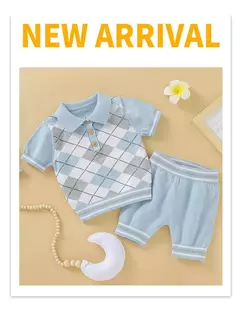 Tops e calças de manga curta para bebê, criança, meninos, roupas de meninas, roupas recém-nascidas, roupas infantis, verão, moda, 2pcs, 0-18m na internet