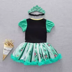 Baby Romper TUTU Vestido Com Headband Infantil Baby Princess Girl Roupas Tamanho 3-18M Cute Design Baby Dress Party Trajes na internet