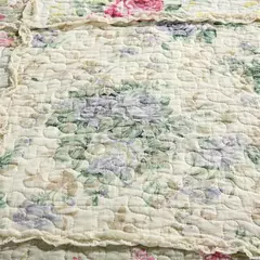 Coreano floral xadrez retalhos colcha para cama duplo algodão acolchoado conjunto capa de cama colcha verão fronhas artesanal - comprar online