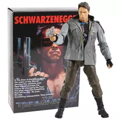 NECA The Terminator T-800 T-1000 Endoskeleton PVC Action Figure Brinquedo modelo colecionável - loja online