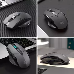 INPHIC-PM6 Mouse Recarregável Sem Fio, Compatível com Bluetooth, Office Mute, Suporte PC, Laptop, Tablet, Smartphone, Universal, 2.4G na internet