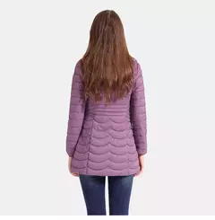 Imagem do Santelon mulheres longo parka quente para as mulheres ultraleve casaco casaco acolchoado puffer com capuz destacável roupas outwear leve