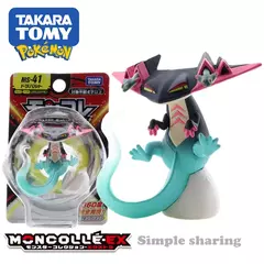 Takara tomy nintendo pokemon tomica bolso monstro pokemon mão modelo boneca ms resina anime figura brinquedos para crianças colecionáveis