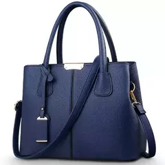 Bolsas de couro PU para mulheres, sacola grande para senhoras, bolsas de ombro q - comprar online