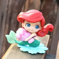 Princesa Q Posket Mermaid Action Figures, Tinker Bell, Cinderela, Bonecas Modelo de PVC, Decoração de Aniversário Infantil, 14 Estilos - comprar online
