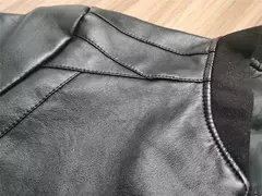 Jaqueta masculina de couro PU bombardeiro para motocicletas, jaqueta de beisebol, moda casual, plus size, 7XL, 2020, J410 - Wolf Magazine