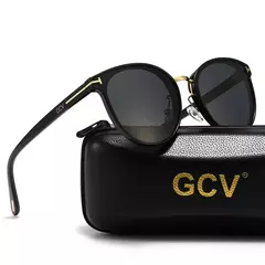 GCV-Óculos Polarizados Cat Eye para Mulheres, Óculos de Sol Femininos, Moldura Ultraleve, Festa de Turismo, Lazer, Moda Feminina, 2021 - loja online