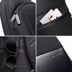 BANGE-Mochila Laptop impermeável para homens, bolsas de ombro leves escaláveis para homens, negócios e viagens, moda clássica, viagens e motociclista, 15,6";;VERDADEIRO;;"Blue,43 x 31 x 7 cm