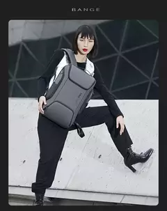 BANGE New Arrival Laptop Mochilas Multifuncional com Impermeável Grande Capacidade Trabalho Diário Mochila de Negócios Back Pack Mochila
