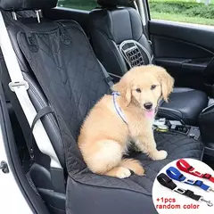 Bolsa de assento para transportar carros de cachorro, cesta à prova d'água, rede dobrável, bolsa para transportar animais de estimação, para cães pequenos, gatos, malha de segurança para viagem na internet