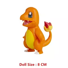 Imagem do Pokemon 4-13cm novos desenhos animados filme anime figura pikachu mewtwo charmander blastoise gurado pet ação modelo brinquedo presentes
