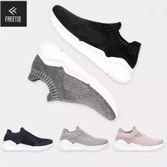 2021 youpin freetie sneaker mulher homens andando meias sapatos 35-46 mais tamanho menina meninos correndo para esportes ao ar livre - comprar online