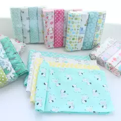 Cobertor de fraldas de flanela supermacio do bebê, Envoltório recém-nascido, 100% algodão, Swaddle impressão, 76x76cm, 4Pc Pack - Wolf Magazine