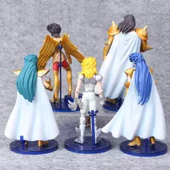 Japão anime saint seiya figura de ação cavaleiros do zodíaco mito pano saint seiya 13cm pvc figura de ação modelo brinquedos - comprar online