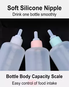 Mamadeira, Mamadeira de leite para cães recém-nascidos, Filhotes, Coelhos, Hamster, Alimentador líquido, pode espremer, 70ml na internet