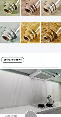 Self-Adhesive Marble Vinyl Wallpaper, PVC, impermeável adesivos de parede, Papel de contato, DIY, banheiro, cozinha, armário, bancadas - Wolf Magazine