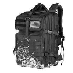 Imagem do Mochila de Nylon impermeável, sacos ao ar livre, mochilas esportivas táticas, camping, caminhadas, trekking, pesca, caça, 30L, 50L, 1000D