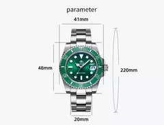 ADDIESDIVE Men's Stainless Steel Watch, Europeu e Americano Negócios Lazer Quartz Watch, Impermeável Outdoor Sports Watch - comprar online