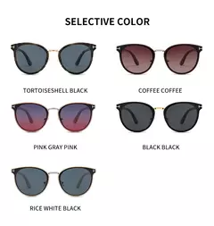 GCV-Óculos Polarizados Cat Eye para Mulheres, Óculos de Sol Femininos, Moldura Ultraleve, Festa de Turismo, Lazer, Moda Feminina, 2021