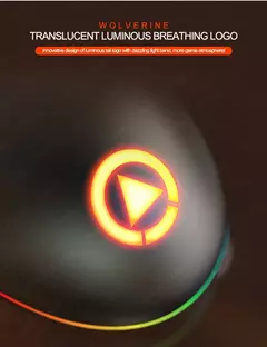 7 led backlight ergonômico wired gaming mouse usb computador óptico mouse gamer dpi ajustável ratos para computador portátil desktop - comprar online