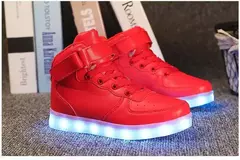 Tamanho 25-46 led sapatos com luzes brilhantes led chinelos para crianças & adulto feminino tenis para crianças meninos meninas sapatilhas luminosas