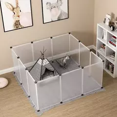 Gaiola para animais pequenos, dobrável, cercadinho para cães de estimação, cercadinho, canil, casa, exercício, treinamento, filhote de cachorro, gatinho, espaço, fornecimento de cachorro na internet