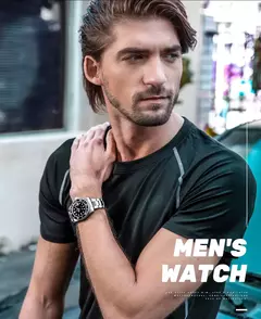 ADDIESDIVE Men's Stainless Steel Watch, Europeu e Americano Negócios Lazer Quartz Watch, Impermeável Outdoor Sports Watch na internet