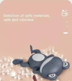 Sapo animal bonito da natação para o chuveiro do bebê, Brinquedos do banho do bebê, Brinquedos de água para crianças, Clockwork, Quando no banheiro - loja online