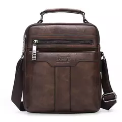 JEEP BULUO-Bolsas de Ombro Crossbody para Homens, Bolsa De Couro Dividido, Bolsa De Mensageiro De Negócios, Bolsa De Alta Qualidade, Moda Quente - Wolf Magazine