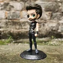 Q posket 15cm marvel avengers endgame spiderman homem de ferro capitão américa thor figura de ação brinquedos boneca