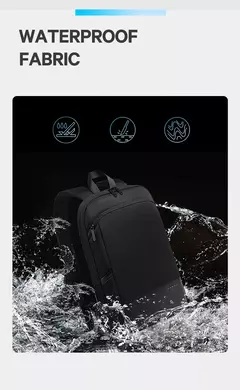 BANGE-Mochila Laptop impermeável para homens, bolsas de ombro leves escaláveis para homens, negócios e viagens, moda clássica, viagens e motociclista, 15,6";;VERDADEIRO;;"Blue,43 x 31 x 7 cm - Wolf Magazine